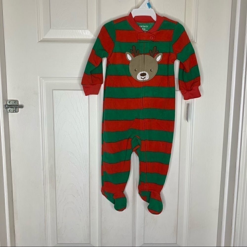 Carter Baby Size 6 Month Holiday Sleeper NWT